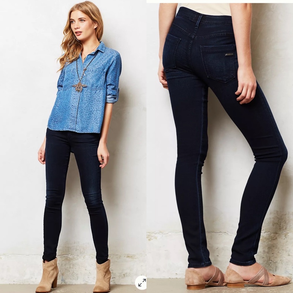 Agolde Colette skinny stretch mid rise jeans sz 26
